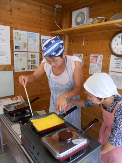 祭り寿司教室厚焼き玉子